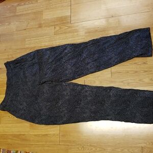 NWT Leith black confetti soft pants size small